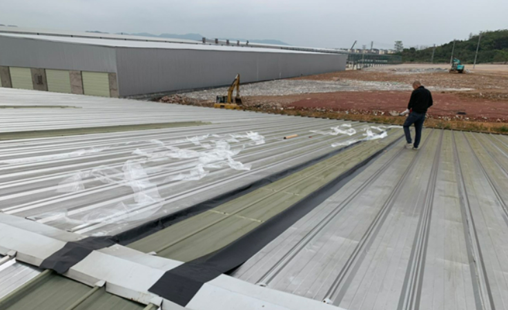 新罗厂房屋面防水维修案例